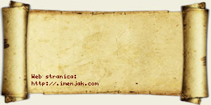 Hana Radenović vizit kartica